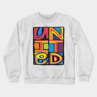 UNITED 'Happy Mondays' Inspired Design Crewneck Sweatshirt